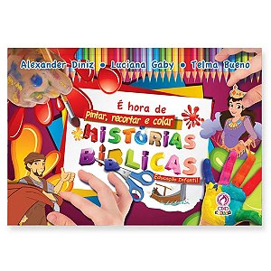 É Hora de Pintar, Recortar e Colar História Bíblicas