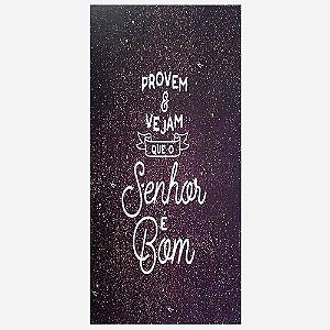 Quadro MDF Pequeno 10x20  Provem e Vejam