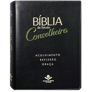 Bíblia de Estudo Conselheira - Preta