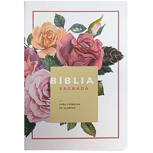 Bíblia RC Grande Semi Luxo - Floral
