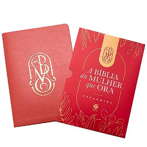 A Bíblia da Mulher que Ora NVT Expandida - Vinho