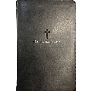 Bíblia ACF Letra Grande - Luxo Cinza