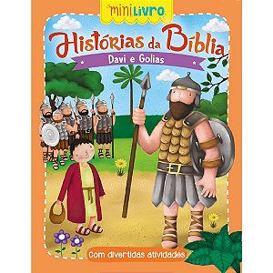 Mini Livro - Davi e Golias - Ciranda Cultural