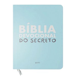 Bíblia NAA Devocional do Secreto - Azul