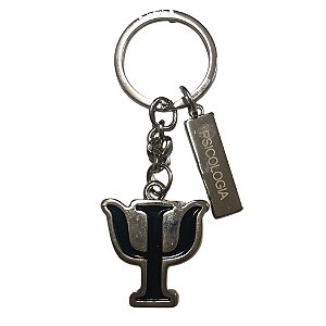 Chaveiro Metal Psicologia - Personalizado com Nome