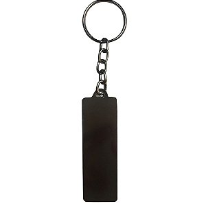 Chaveiro Metal Quadrado Estreito - Personalizado