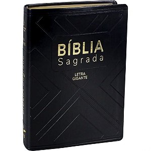 Bíblia NAA Letra Gigante - Preta Luxo