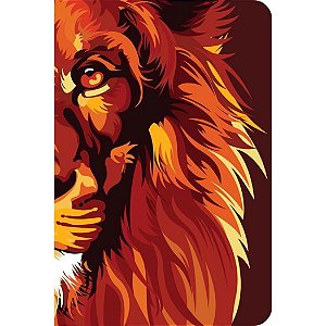 Bíblia NVT Lion Color Fire - Capa Dura