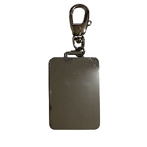 Chaveiro Metal Quadrado Gigante - Personalizado