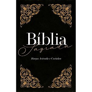 Bíblia RC com Harpa e Corinhos - Arabescos - Capa Dura