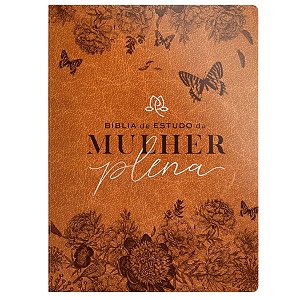 Bíblia de Estudo da Mulher Plena - Céu de Primavera