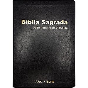 Bíblia RC Slim Extra - Luxo Preta