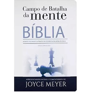 Bíblia Campo de Batalha da Mente - Branco