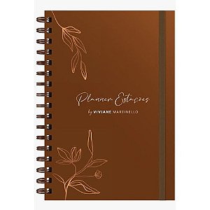 Planner Estações Caramelo - Viviane Martinello  - Vida #20AnosDe100%