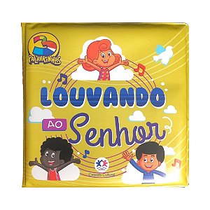 Livro de Banho Louvando ao Senhor, 3 Palavrinhas - Ciranda Cultural