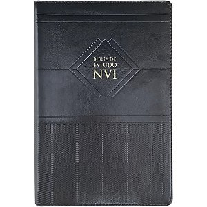 Bíblia de Estudo NVI - Vida - Luxo Preta #20AnosDe100%