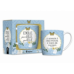 Caneca de Porcelana - Dele para Ele por Ele