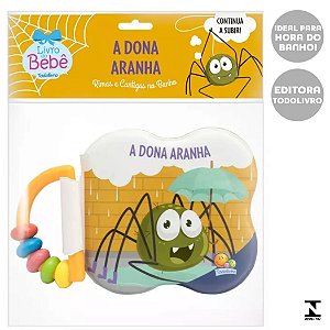 Livro de Banho, A Dona Aranha - Todolivro