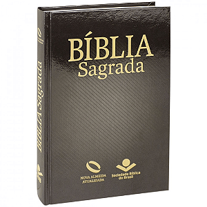 Bíblia Sagrada NAA, Hebreus 13.8 - Preta - Capa Dura