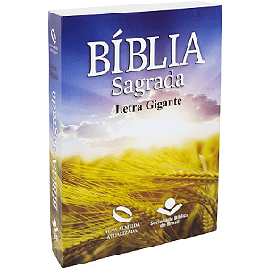 Bíblia Sagrada NAA, Letra Gigante - Trigo