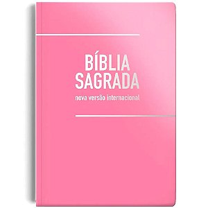 Bíblia NVI - Letra Gigante - Luxo Especial - Rosa - Geográfica