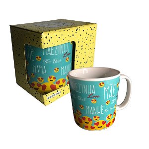Caneca BMB - Mãe, Manhe, Maezinha, Mama
