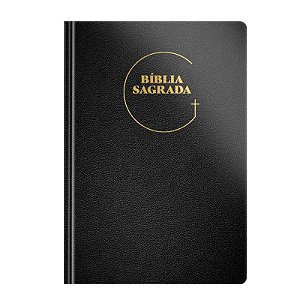 Bíblia Sagrada NVT, Letra Grande - Círculo Cruz Preta