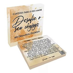 Cartões Para o seu Amor, Desafie o seu Cônjuge - Bvbooks