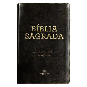 Bíblia ACF, Leitura Perfeita - Couro Soft Preta