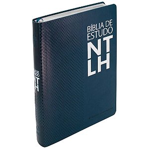 Bíblia de Estudo NTLH - Grande - Azul Nobre - SBB