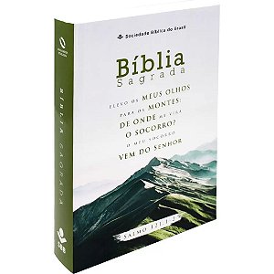 Bíblia NAA, Letra Gigante - Montanha - SBB