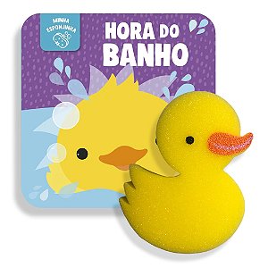 Livro de Banho do Bebê - PatinhoMinha Esponjinha Patinho - Ciranda Cultural