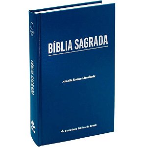 Bíblia RA, Letra Grande - Capa Dura - Azul Coberxil