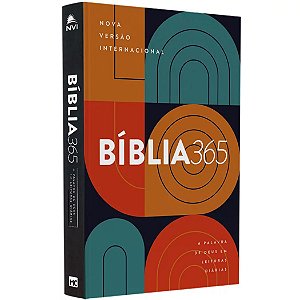 Bíblia 365 NVI, Letra Grande - Brochura - Clássica - Mundo Cristão