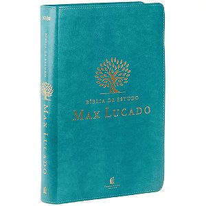 Bíblia de Estudo Max Lucado NVI - Luxo Verde - Thomas Nelson