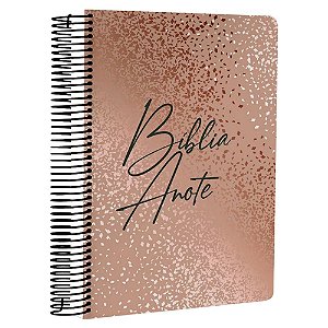 Bíblia Anote - NVI - Espiral - Letra Grande - Capa Púrpura - Geográfica