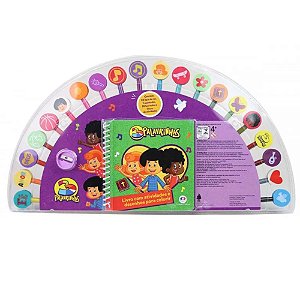 Kit Livro com Atividades e Desenhos Para Colorir + Lápis e Borracha 3 Palavrinhas - Ciranda Cultural