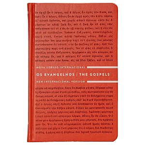 Os Evangelhos Bilíngue NVI/NIV - The Gospel - Capa Dura Laranja - Thomas Nelson