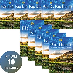 Kit 10 UN Pão Diário - Paisagem - Volume 28 - Edição 2025