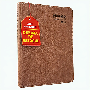 Agenda Executiva 2025 - Marrom - Pão Diário