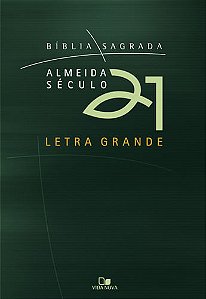 Bíblia Almeida Século 21 - Brochura - Letra Grande