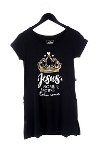 Vest Legging Jesus Nome Sobre Todo Nome