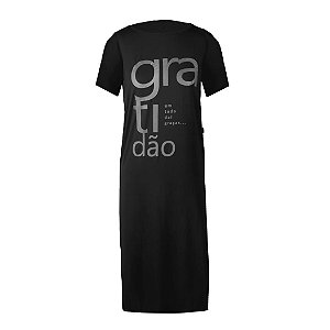 Vestido Gratidão em Tudo Dai Graças