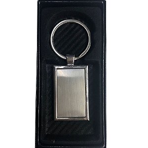 Chaveiro Metal Quadrado - Personalizado