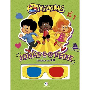 Aventura em 3D - Jonas e o Peixe - 3 Palavrinhas - Ciranda Cultural