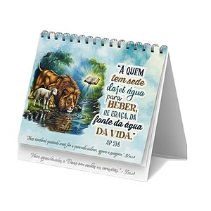 Calendário de Mesa 2026 - 13 Folhas - Central Betel