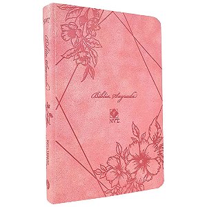 Bíblia NVT - Luxo Rosa - Salmão - Pão Diário