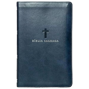 Bíblia NVI - Letra Grande - Leitura Perfeita - Luxo Azul - Thomas Nelson