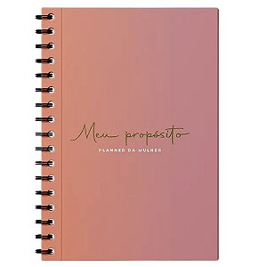 Meu Propósito Planner da Mulher - Degradê - Bello