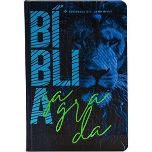 Bíblia Leão NTLH - Capa Dura Azul - SBB